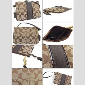 NEVER USED with tags Coach wristlet